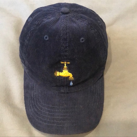Rowing Blazers Other - Rowing Blazers Navy Corduroy Bath Club Hat